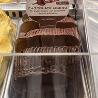 Chocolate (light). Sugar free with sweeteners. Gluten free.  at Pasteleria San Antonio in Lima