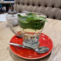 Fresh mint tea - Café Paris, Euskirchen  at Café Paris  in Euskirchen