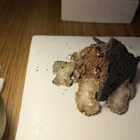 Chocolate and white truffle at Fronda Pasaje BCN in Barcelona