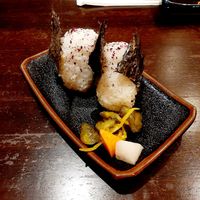 Pflaumen Onigiri #Veganuary at Mangetsu in Frankfurt