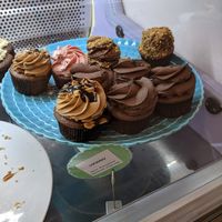 The vegan cupcakes at Cupcakeladen in Berlin