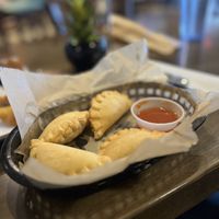 Avocado empanadas   at Salsa Rosada in St Louis