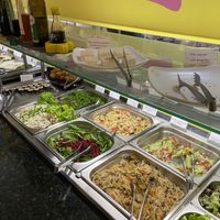Salad and Tofu Up Top  at Loving Hut - Vila Mariana in Sao Paulo