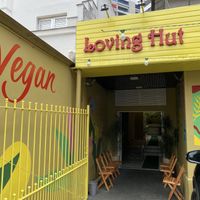 Hooray For Loving Huts!  at Loving Hut - Vila Mariana in Sao Paulo