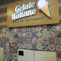 Nuts-based ice cream at Loving Hut - Vila Mariana in Sao Paulo