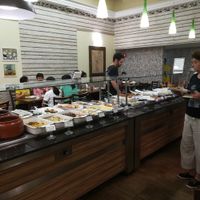 Fully vegan buffet at Loving Hut - Vila Mariana in Sao Paulo