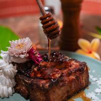 Tropical French Toast at The Shack Restaurant and Bar in 