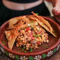 Vegan Mexican Salad at The Shack Restaurant and Bar in 