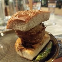 Vada pav at Terrassen Cafe in Kuilapalayam