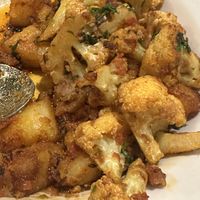 Aloo Gobi (dish was larger than this but I had started eating before I snapped the photos)  at Beyond Biryani in Loma Linda