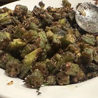 Kurkuri Bhindi (Okra)  at Beyond Biryani in Loma Linda