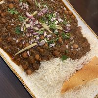 Veganes Chana Masala, leicht schsrf  at Curry House in Erlangen