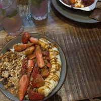 VG granola biscoff bowl  at Rockello in Castleford