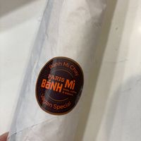 Vegan sticker  at Paris Banh Mi in Elk Grove