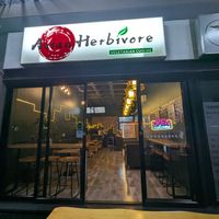 Outside at Asian Herbivore Restaurant in Johannesburg