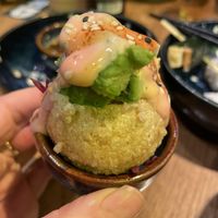 Called „Dino-Ei“ with quinoa if I remeber right  at ADIDA in Cologne