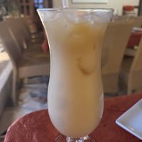 Painkiller cocktail   at La Villa Restaurant in Grand Case