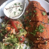 Filled eggplant at Vengo Die Gemusekuche in Bremen