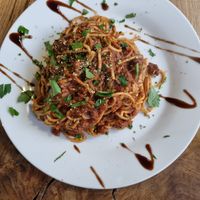 Pasta Bolognese at Vengo Die Gemusekuche in Bremen