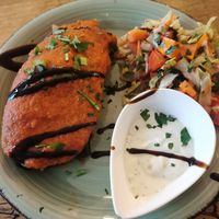 Berenjena rellena at Vengo Die Gemusekuche in Bremen