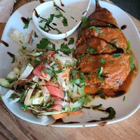 Gefüllte Aubergine at Vengo Die Gemusekuche in Bremen