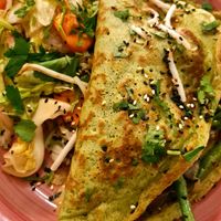 hearty vegan crêpe dish 🌮🌱 at Vengo Die Gemusekuche in Bremen