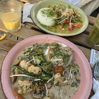  Gemüse Curry und grünes Curry   at Vengo Die Gemusekuche in Bremen