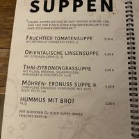 Suppen.  at Vengo Die Gemusekuche in Bremen