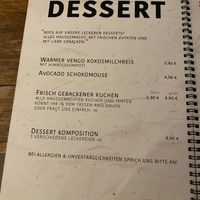 Desserts.  at Vengo Die Gemusekuche in Bremen