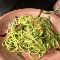 Spianat Pesto Spaghetti   at Vengo Die Gemusekuche in Bremen