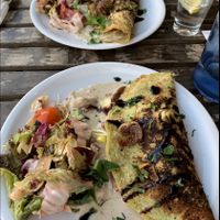 Fungi Crêpe at Vengo Die Gemusekuche in Bremen