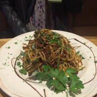 Spaghetti bolognese at Vengo Die Gemusekuche in Bremen