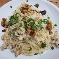 Funghi pasta - really good!! at Vengo Die Gemusekuche in Bremen