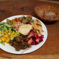 Asian antipasti at Vengo Die Gemusekuche in Bremen