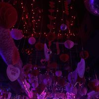valentine’s day decor   at 50 Shades of Rosé in Scottsdale