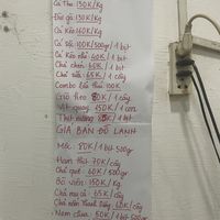 Freezer items pricing   at Quán chay Thanh Nhàn in Tan Phu