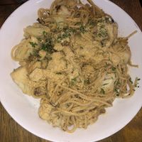 Alfredo pasta no brócoli  at Te Quiero Verde in San Cristobal De Las Casas