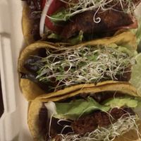 vegan tacos  at Te Quiero Verde in San Cristobal De Las Casas