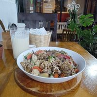 Nice warm meal. at Te Quiero Verde in San Cristobal De Las Casas