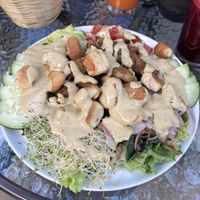 Don’t sleep on the Ensalada César! The best salad I’ve had in Mexico so far.   at Te Quiero Verde in San Cristobal De Las Casas