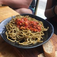 Pesto at Te Quiero Verde in San Cristobal De Las Casas