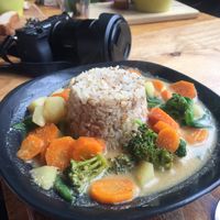 Curry at Te Quiero Verde in San Cristobal De Las Casas