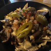 Nachos w/ vegan cheese and lot of good stuff at Te Quiero Verde (San Cristóbal de las Casas, Chiapas) #nachos #vegancheese at Te Quiero Verde in San Cristobal De Las Casas