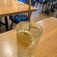 Ice green jasmine tea at CASA GAÏA in Bordeaux