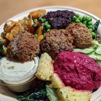 Juicy vegetaballs at SLA - Westerstraat in Amsterdam