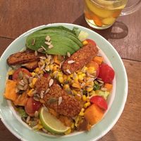 Mexican Tempeh Bowl. This saved me! at SLA - Westerstraat in Amsterdam