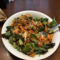Thai sweet potato salad (subbed quinoa for broccoli) at SLA - Westerstraat in Amsterdam