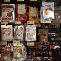 Vegan shelf at Asian Food Connection  in Wantirna South