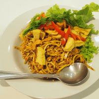 Yum hua plee  at Kin-Lum Vegetarian in Chiang Mai