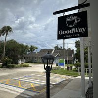 Store front  at Good Way Cafe in Longwood